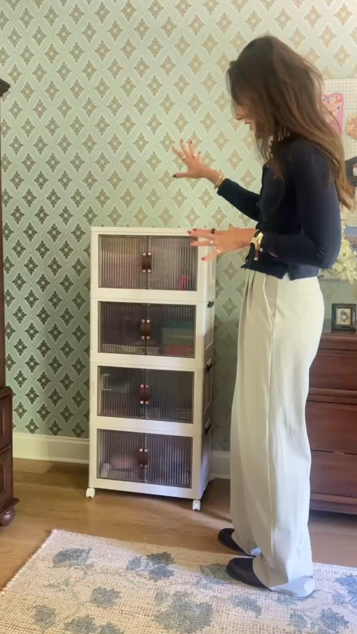 Faye is our little hobbyist and I needed a solution for all of her craft supplies. I found this incredible stackable organizer that also looks beautiful out - win, win! Linked it and some other great elevated storage solutions I found at Wayfair.  @wayfair, #WayfairPartner, #ad, #Wayfair, and #SpringCleaning 

 #LTKHome #LTKKids