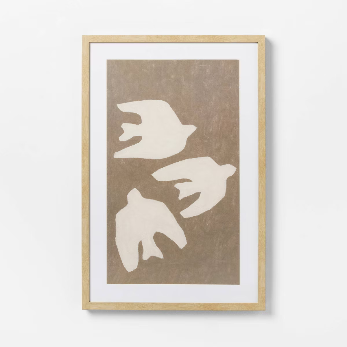 20"x30" Bird Light Wood Framed Art - Threshold™ designed with Studio McGee | Target