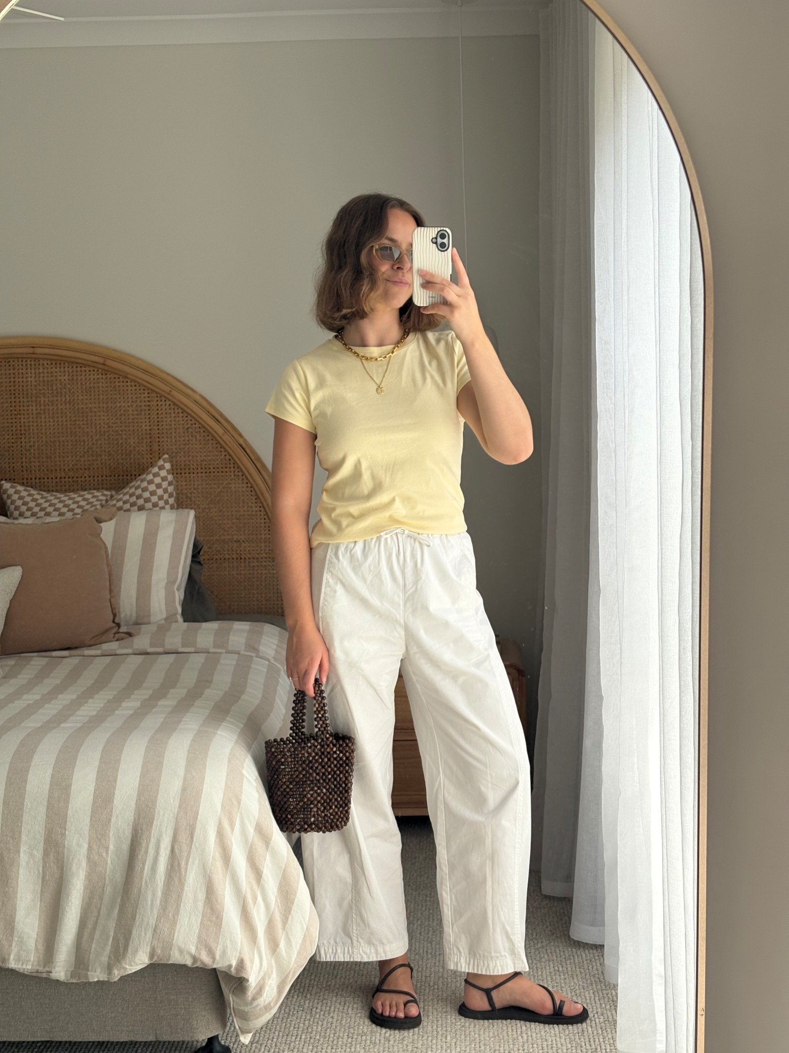 Yellow tee seems to be sold out but only bought a few weeks ago so try in store! Same fit linked and also an alternative 

My pants here are old seed but I have linked the closest fit I’ve found 


#LTKaustralia #LTKspring