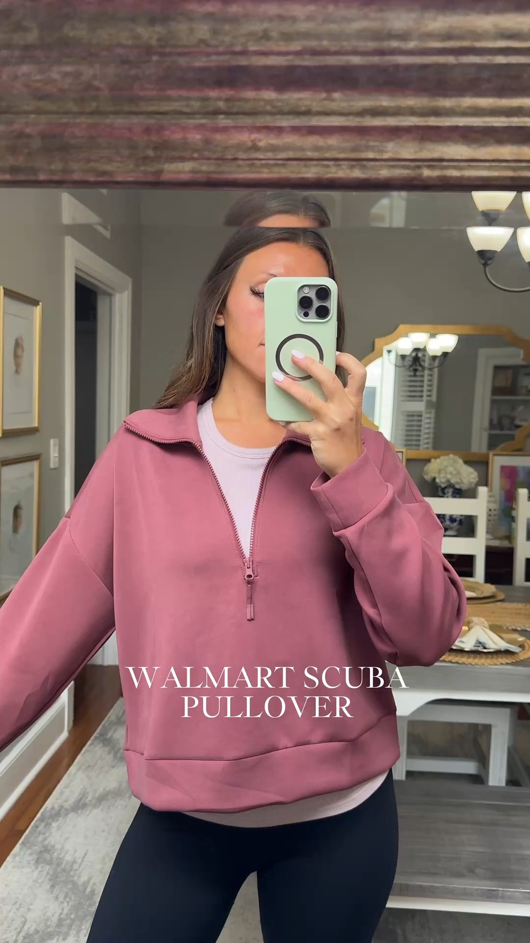 Scuba Pullover from Walmart! I’m wearing size Large for a cute oversized look! 

#LTKActive #LTKSeasonal