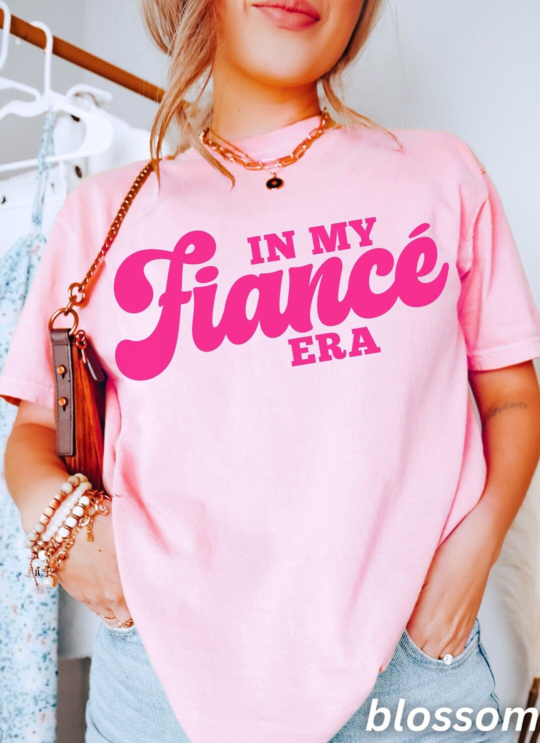 Gift for Fiance, in My Fiance Era, Retro Fiance Tee, Engagement Gift, Newly Engaged Shirt, Gift f... | Etsy (US)