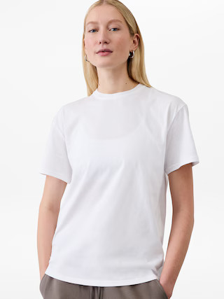 True Cotton Tee | Athleta