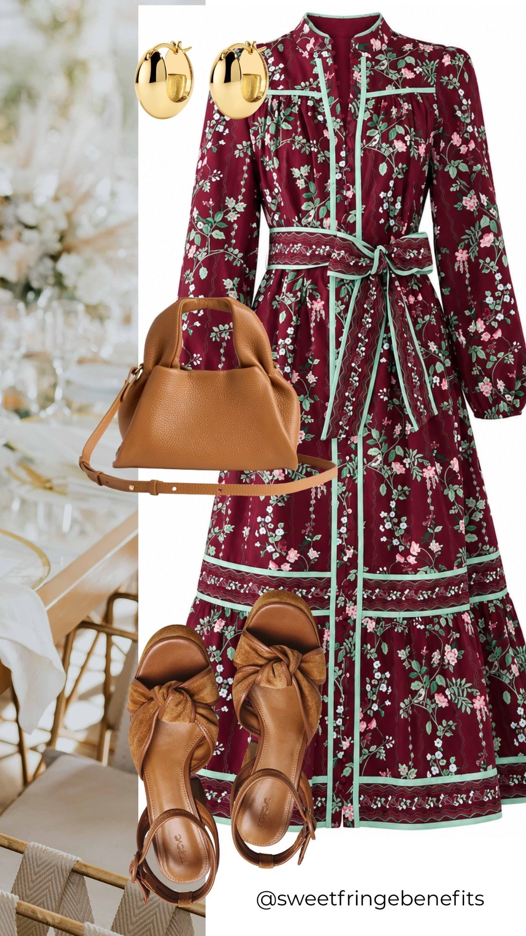 This is the kind of dress that makes me want somewhere fun to go! That gorgeous print and all those little details really make it feel special.