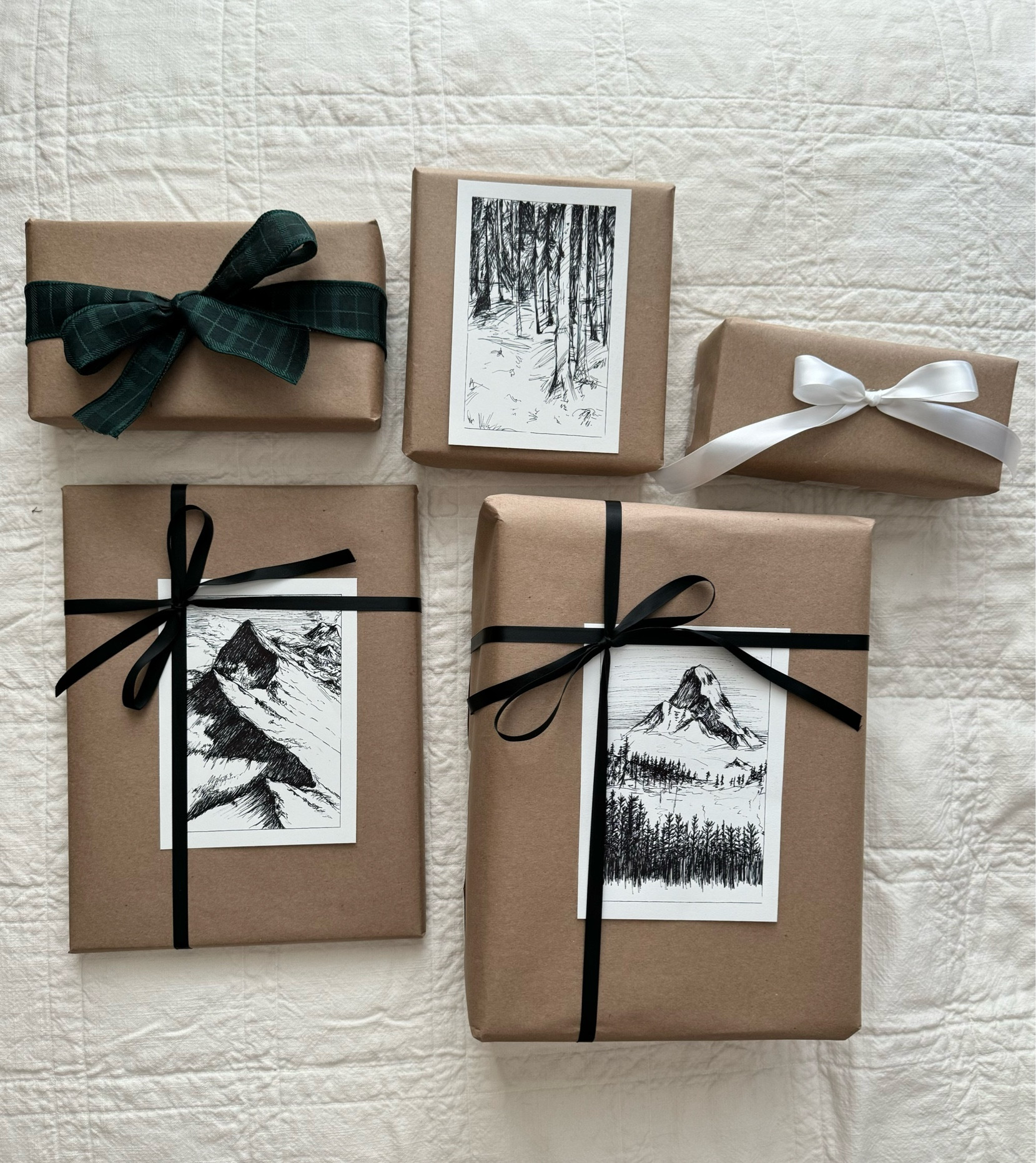 drawings on presents! 

#LTKSeasonal #LTKparties #LTKfamily