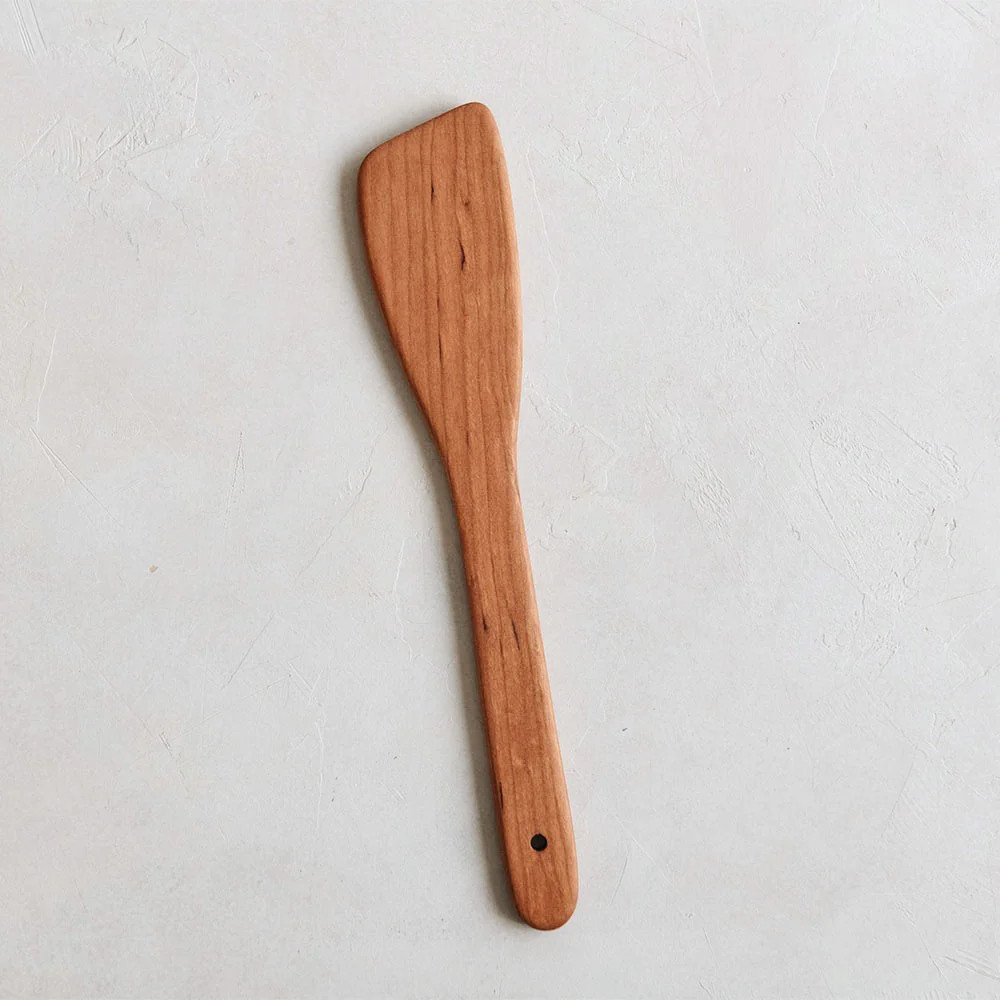 Roan Iris Cherry Wood Flat Spoon | Roan Iris
