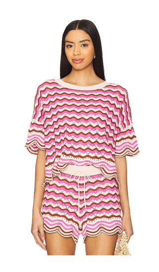LSPACE Sunchaser Top in Pink. - size XL | Revolve Clothing (Global)