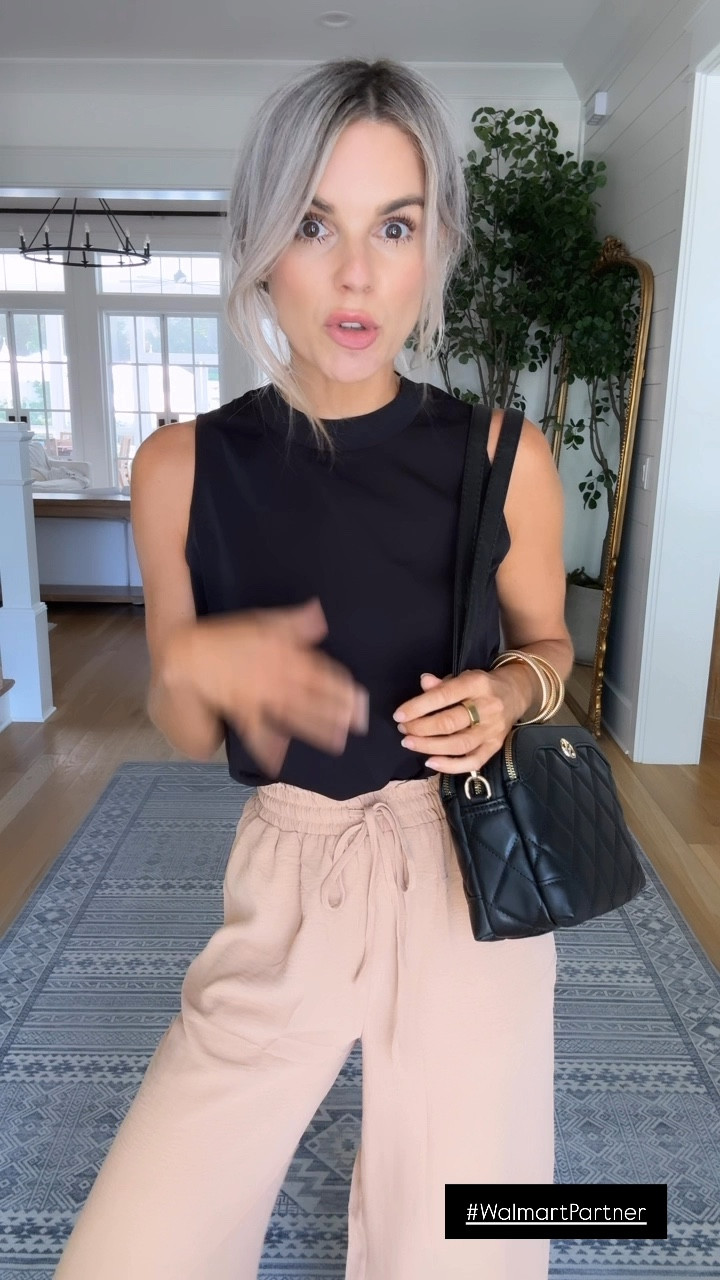 My outfit tonight to wear out to trivia! My top is on sale for $15 and the pants are also only $15! In fact, every single thing I’m wearing is under $20 including the purse! This outfit looks so expensive and chic! I love love love it!

@WalmartFashion @Walmart #WalmartPartner #WalmartFashion