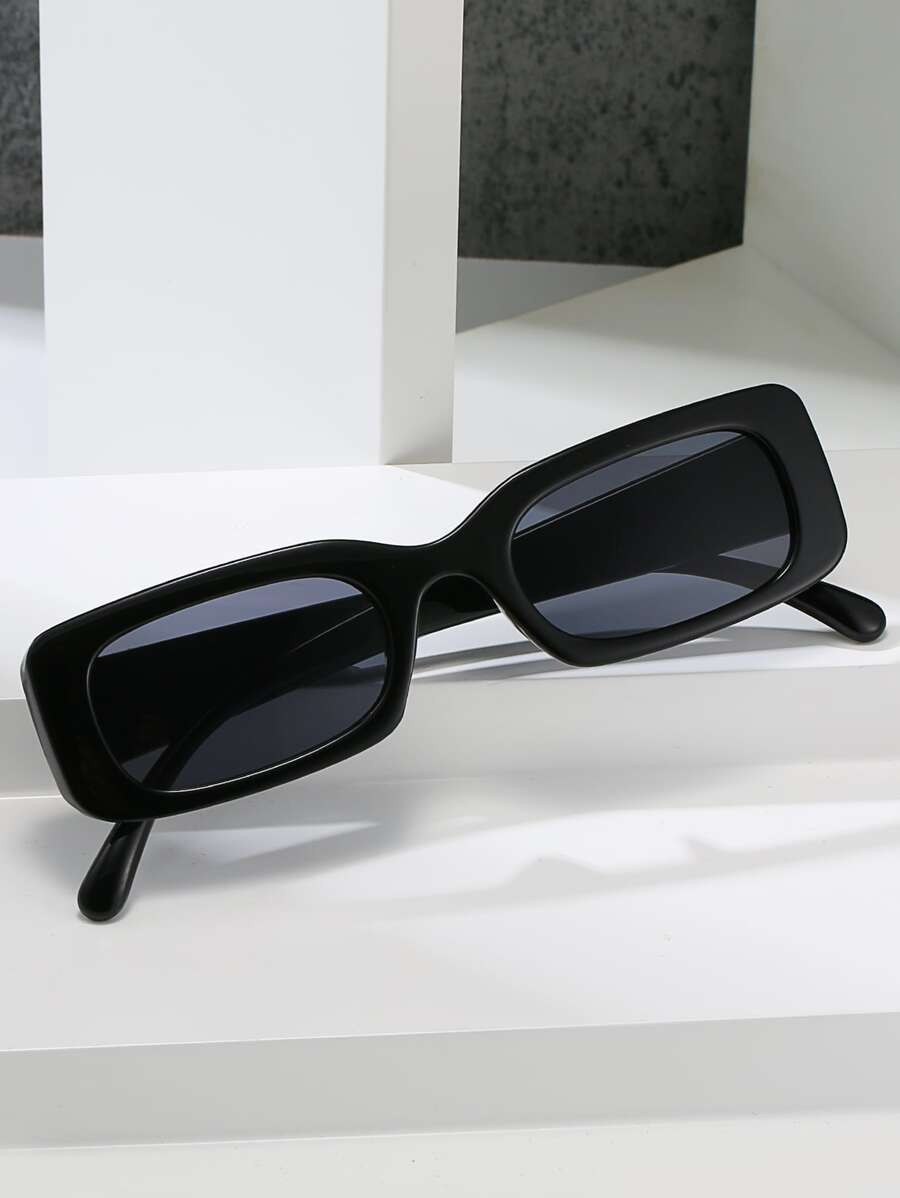 1pair Square Frame Sunglasses For Daily Life | SHEIN