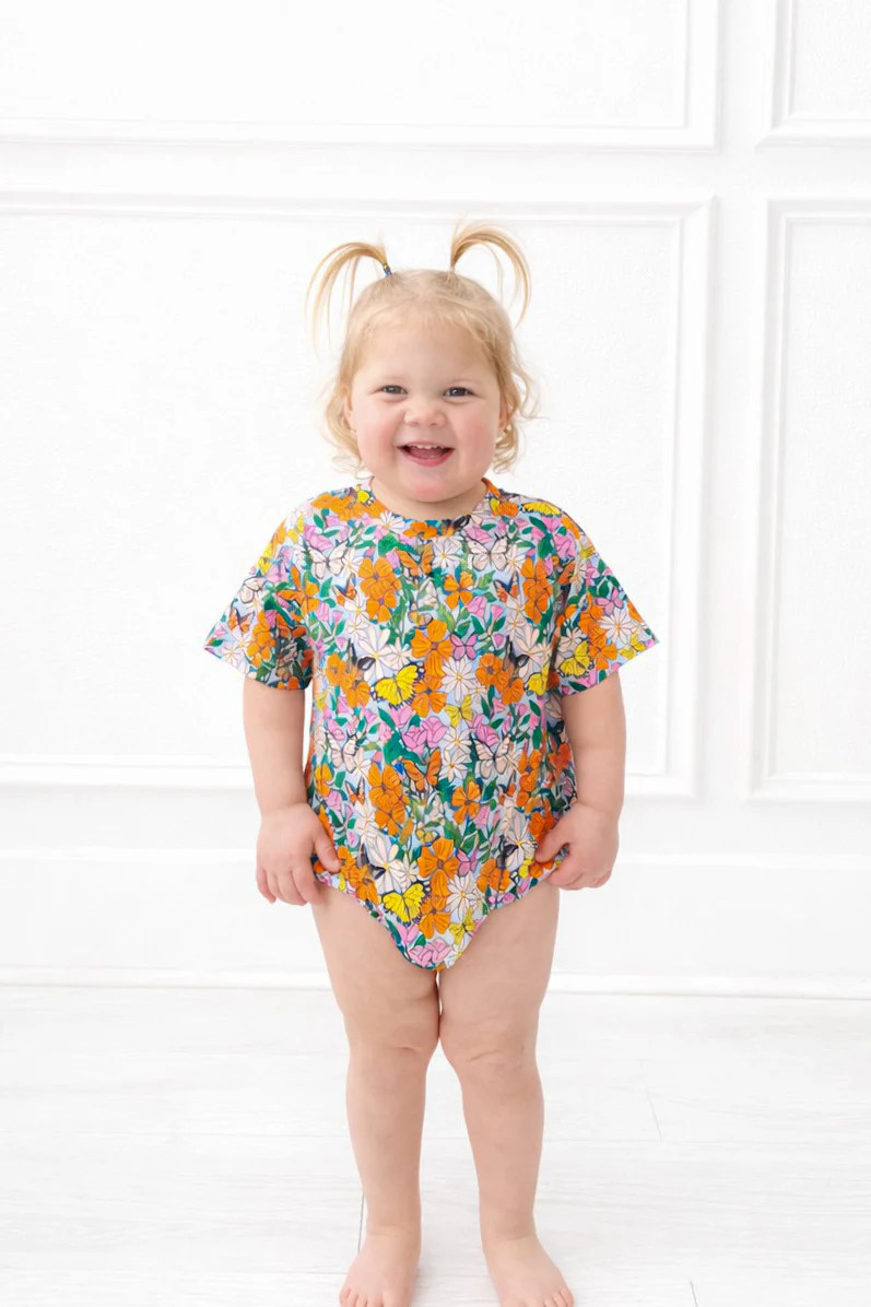 Butterfly Garden T-Shirt Bubble | Poppy Kids Co