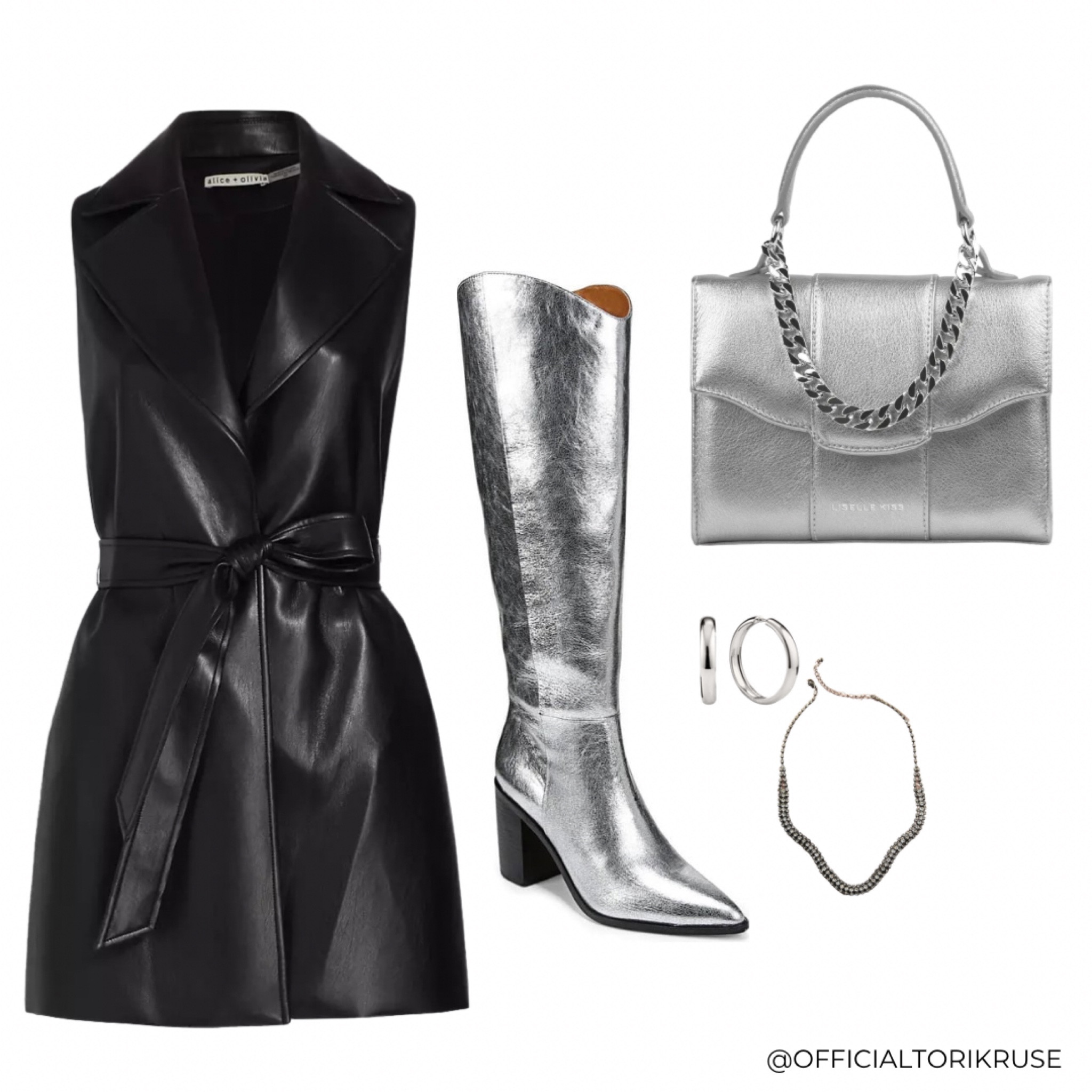 You can never have to much metallic in your wardrobe 🤍🖤 shop the hottest Black Friday Deals 

#LTKparties #LTKCyberWeek #LTKstyletip
