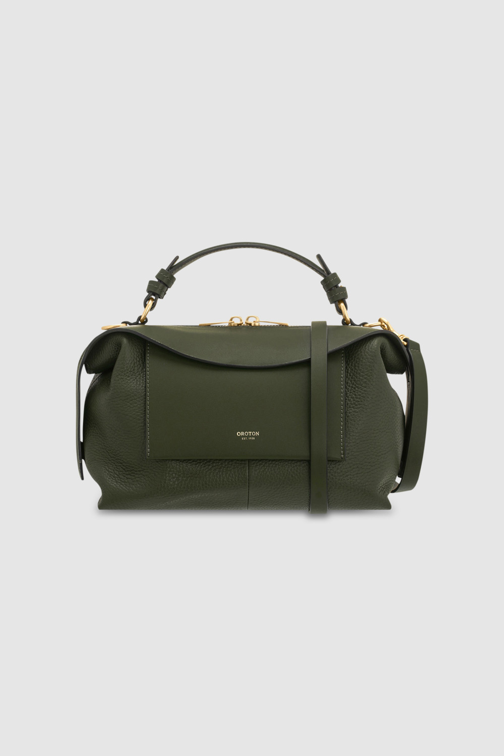 Mica Small Bowler - Dark Khaki | Oroton | Oroton