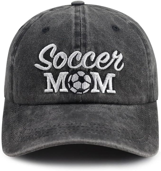Funny Embroidered Baseball Mom Baseball Cap for Women, Adjustable Cotton Sun Hat for Mama Grandma | Amazon (US)