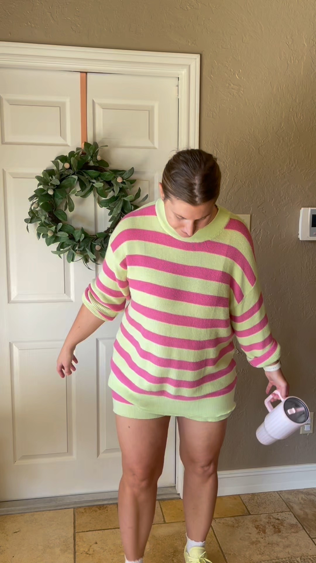 in a size large could’ve done a medium! 
Shoes are TTS

#LTKStyleTip #LTKMidsize #LTKFindsUnder50