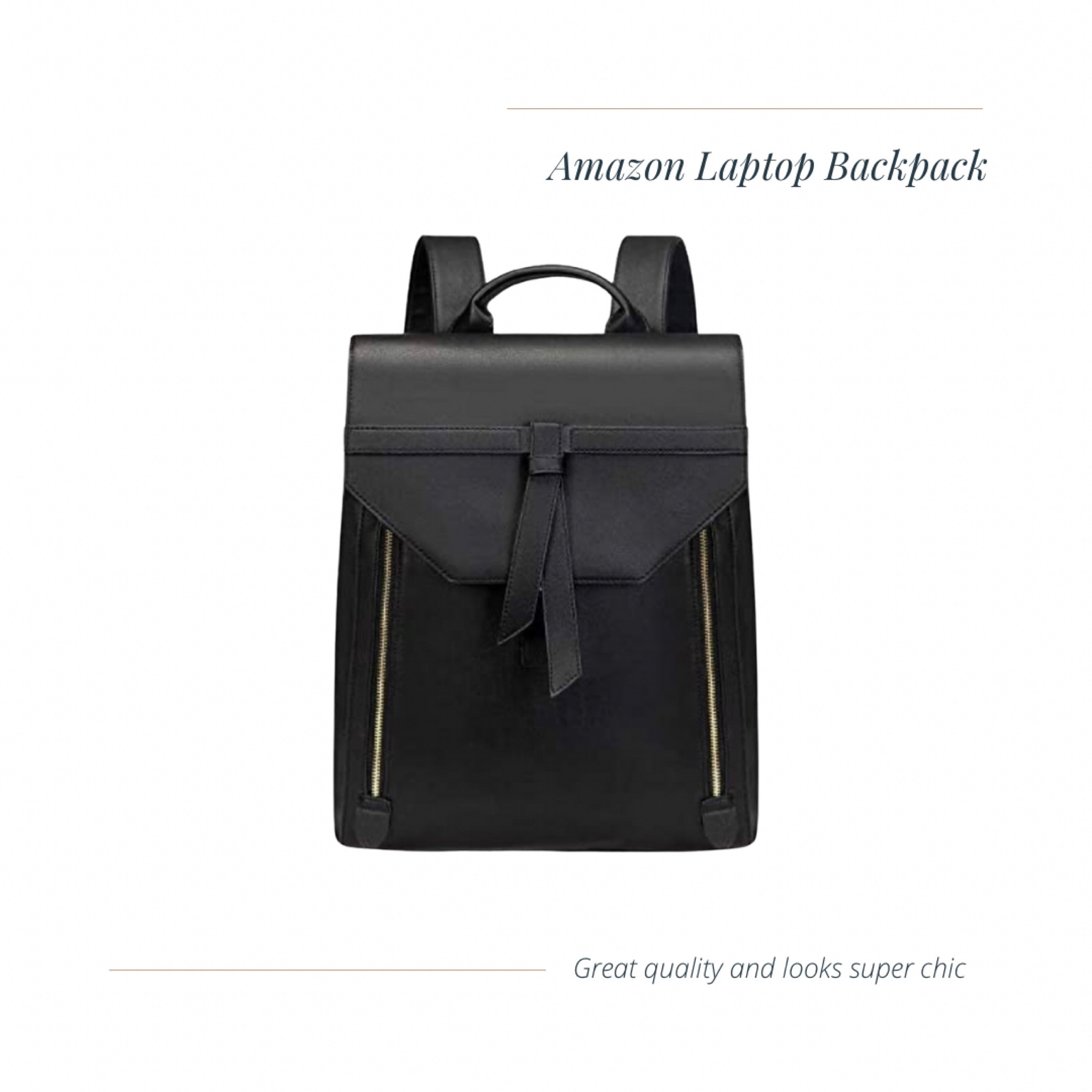 If you’re looking for a new work bag, I highly recommend this laptop backpack from Amazon! Got mine earlier this month and LOVE IT 😍 holds everything I need for work and is chic AF 🖤

#LTKunder50 #LTKworkwear #LTKitbag