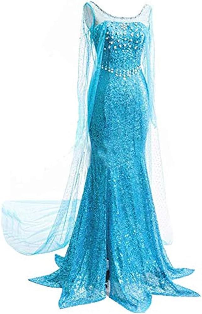 Women Princess Dress Costume Adult Fancy Party Role Play Outfits Halloween Cosplay | Amazon (US)