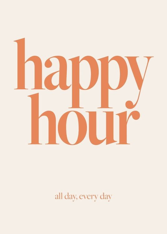 Happy Hour Print | Desenio