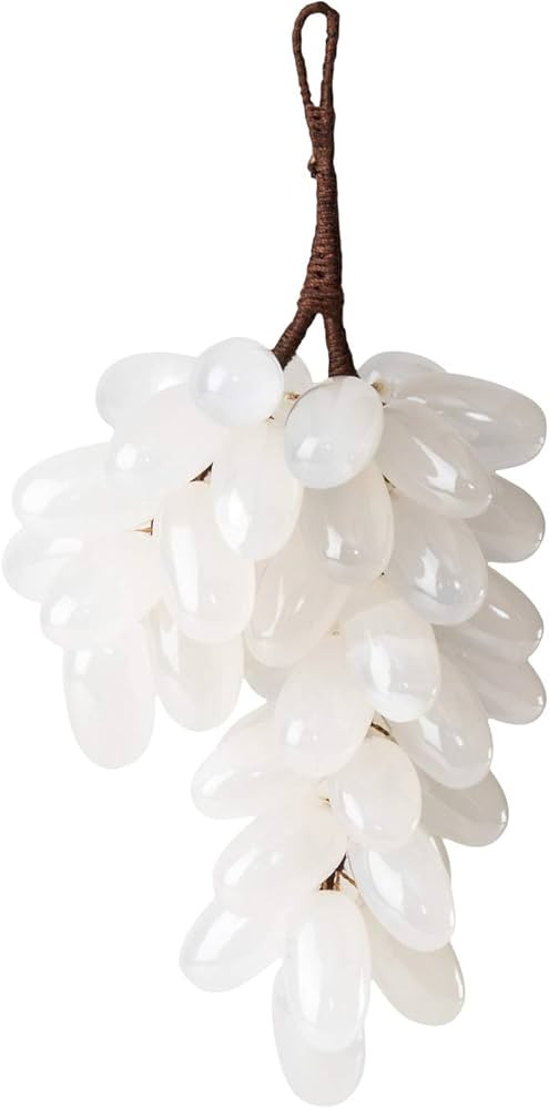Onyx Grapes Bunch Natural Marble Grapes (50 Pcs) Handmade Decorative Fruits for Home, Wedding-Whi... | Amazon (US)