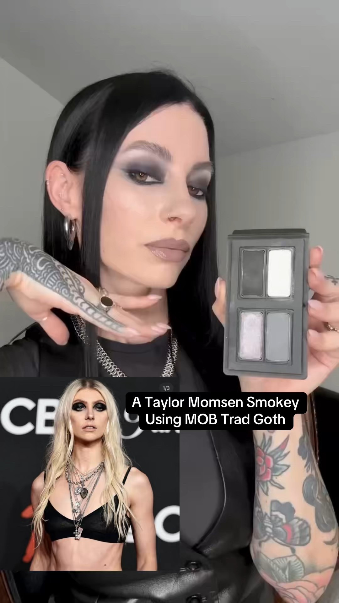 Black out Smokey eyes with MOB Trad Goth 

#LTKBeauty #LTKSeasonal #LTKFindsUnder100