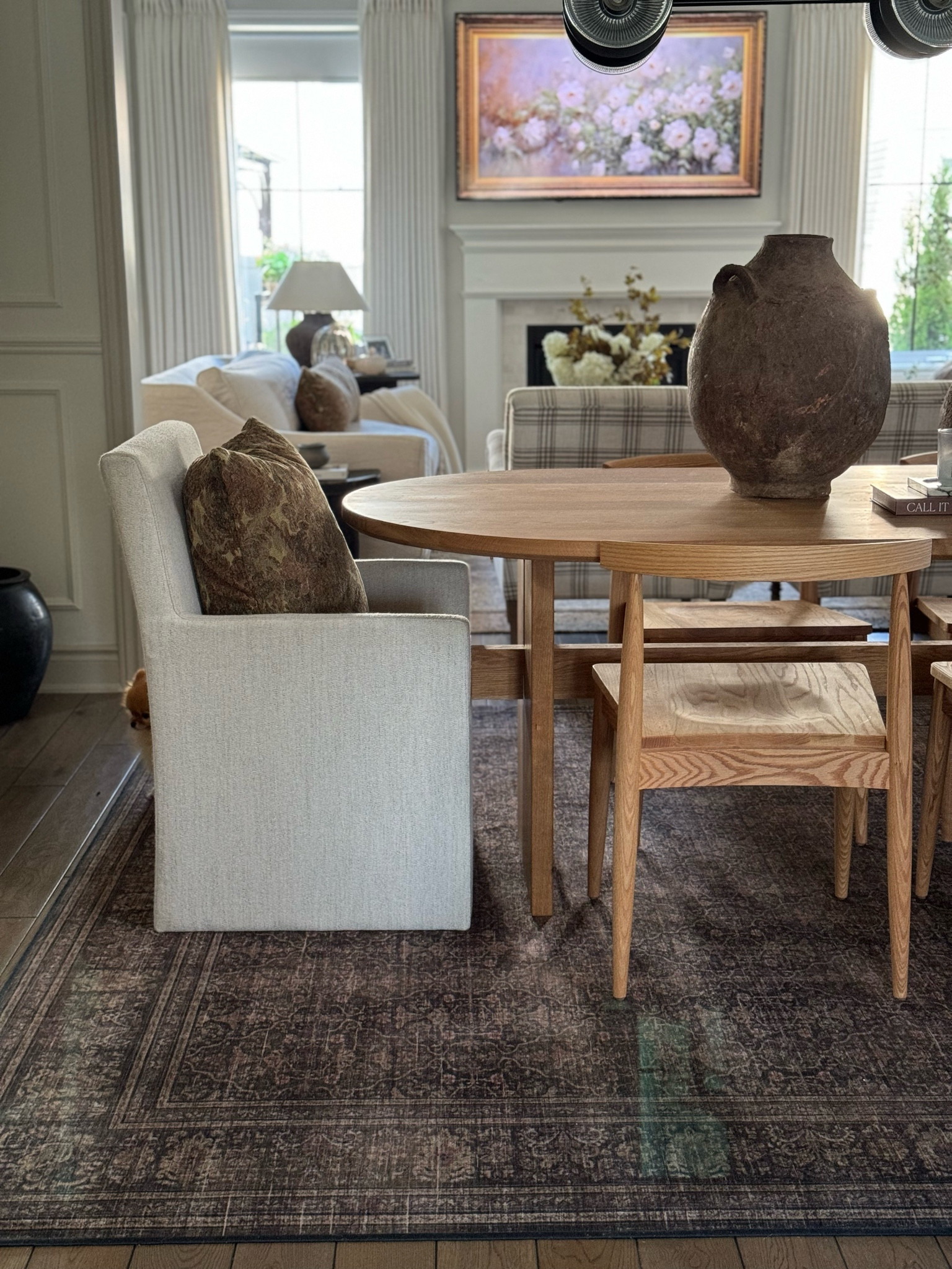 Washable dining room rug 

#LTKautumn #LTKcasa #LTKcanada