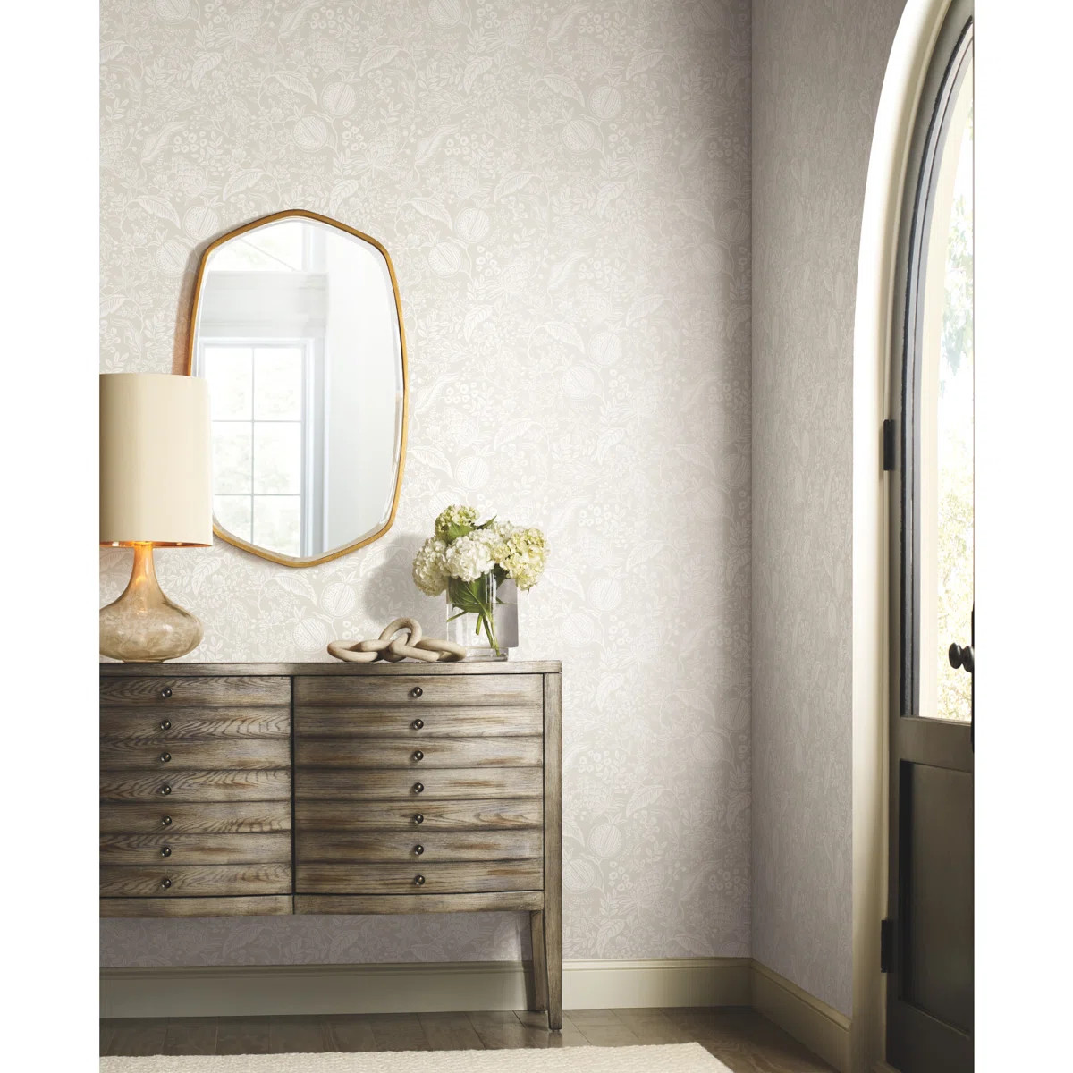 Pomegranate 27' L x 27" W Smooth Wallpaper Roll | Wayfair North America