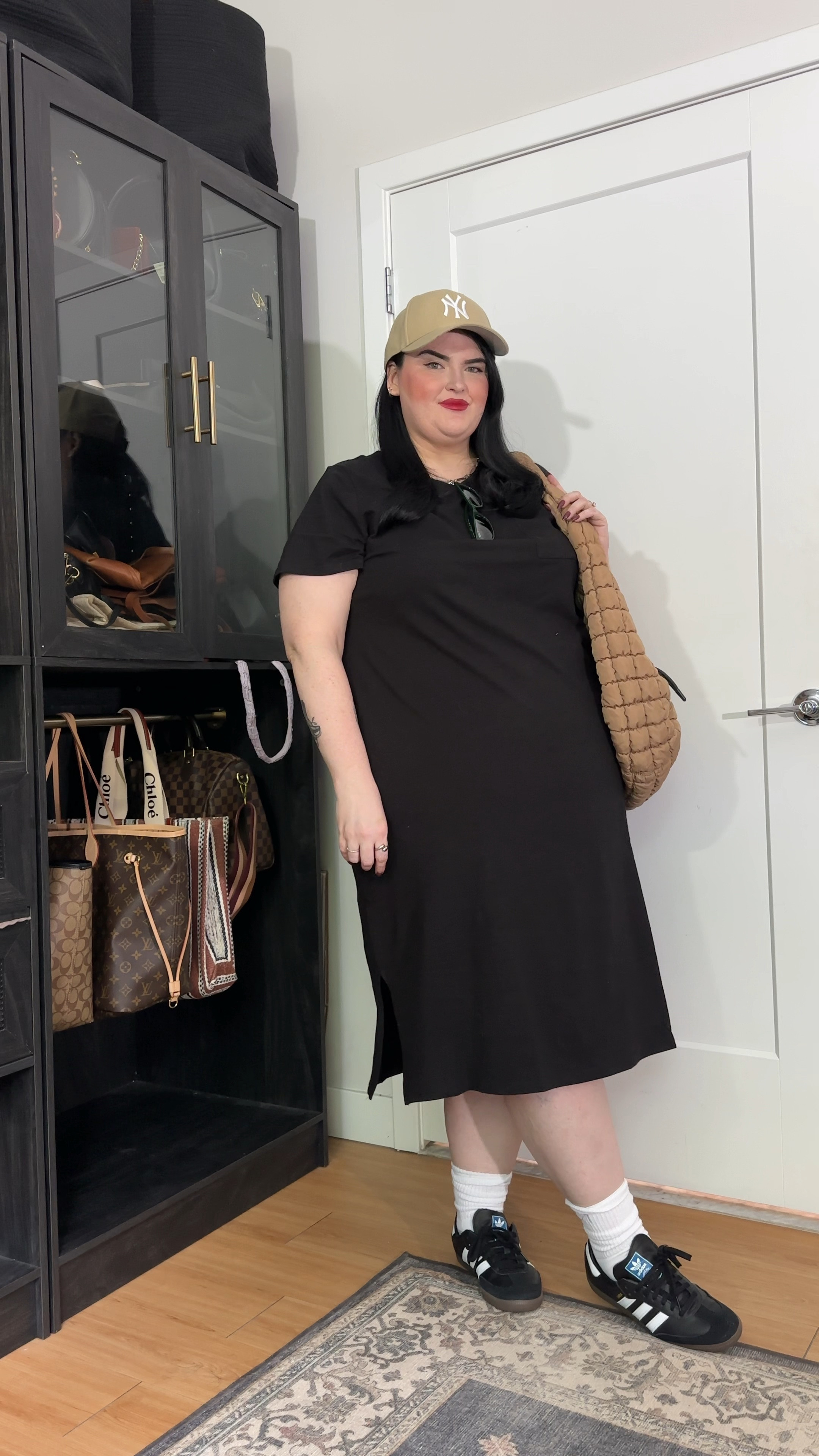 Walmart dress styled with my favorite accessories for summer! Wearing the XXL in this dress. Follow me for more plus size finds on a  budget  

#LTKStyleTip #LTKPlusSize #LTKFindsUnder50