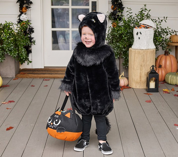 Black Cat Halloween Costume | Pottery Barn Kids