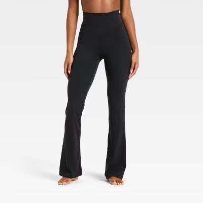 Women's Everyday Soft Ultra High-Rise Corset Flare Leggings - All In Motion™ | Target