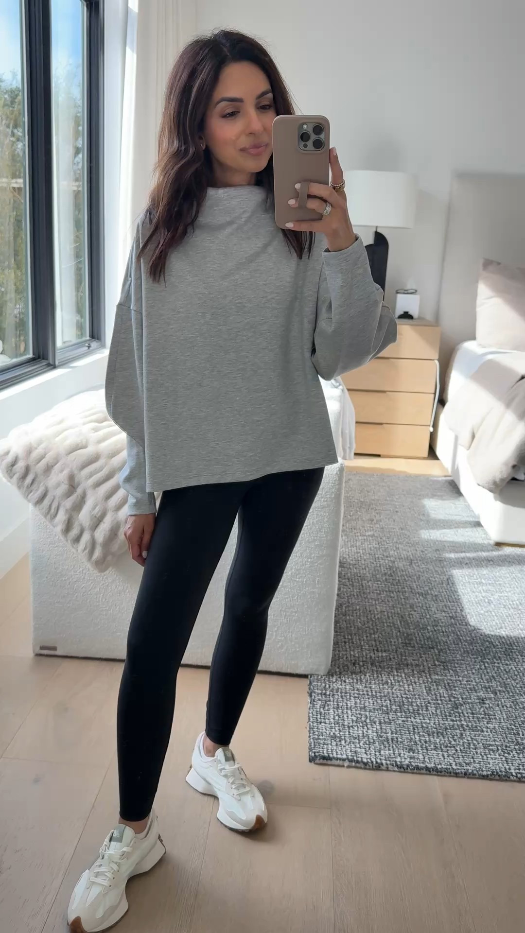 This mockneck is so cozy and soft and perfect for our weekend sports outfits & easy errands outfit! I took my true size XS in this 

#LTKootd #LTKOver40 #LTKPetite