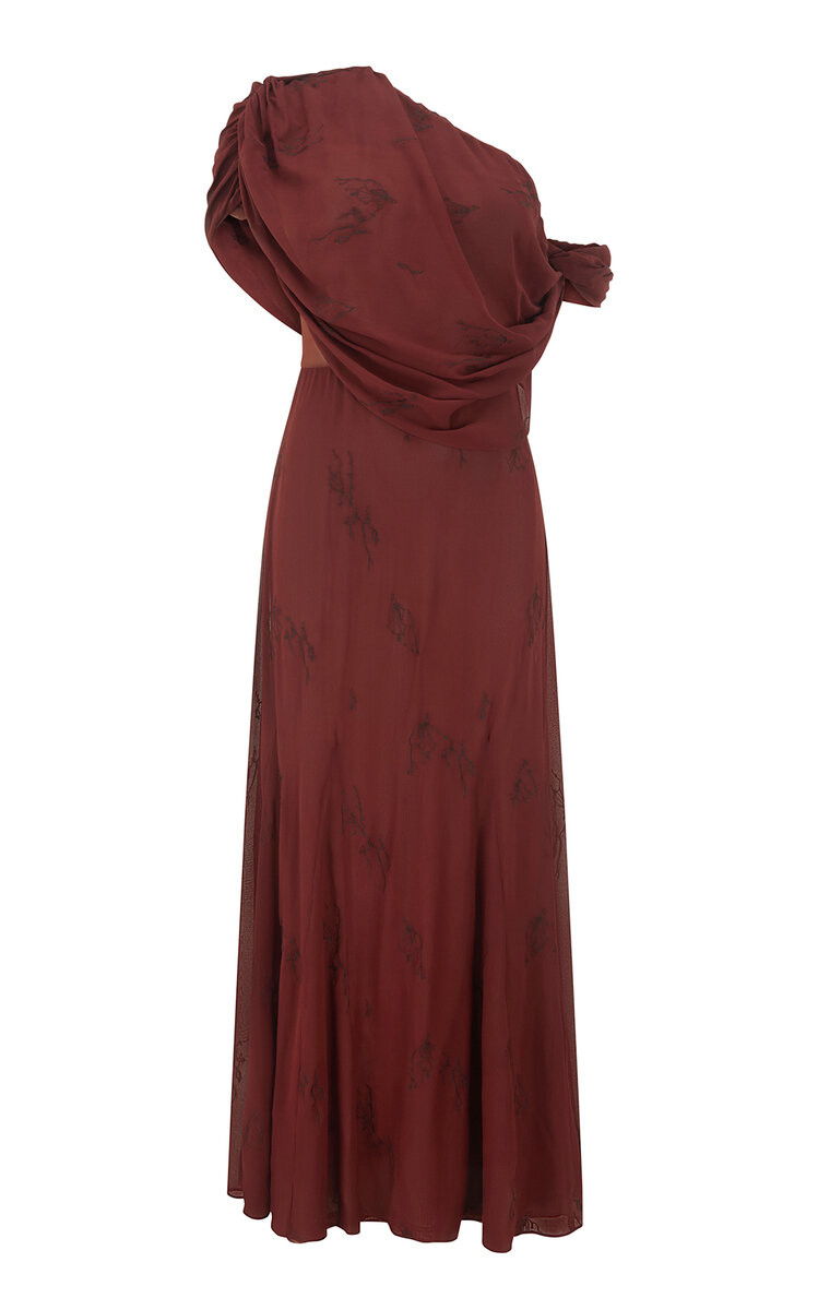 Lucille Embroidered Silk Maxi Dress | Moda Operandi (Global)
