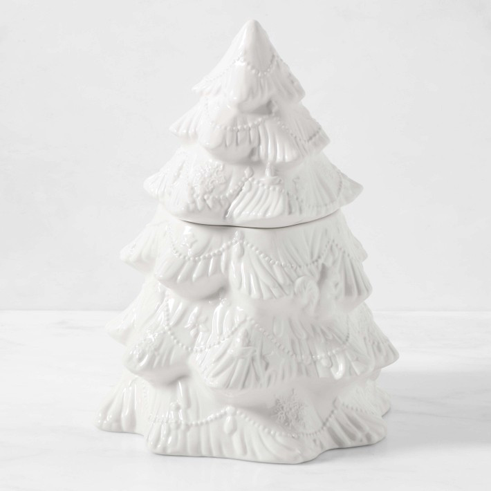 'Twas the Night Before Christmas Tree Cookie Jar | Williams-Sonoma