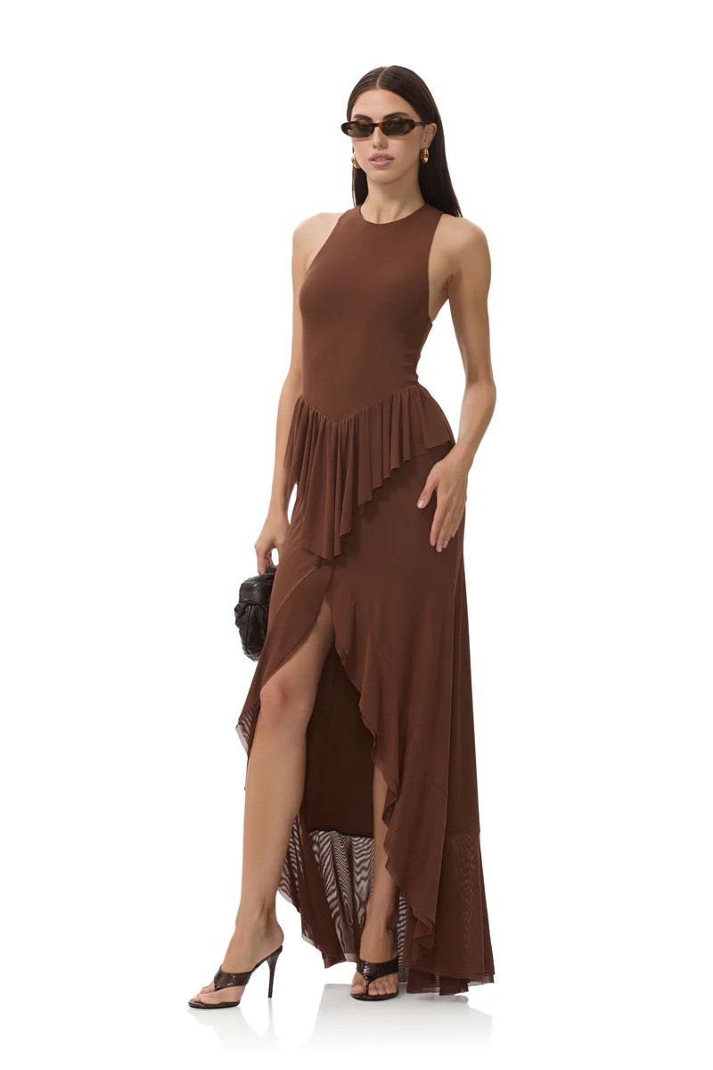 Bovina Dress - Cappuccino | ShopAFRM