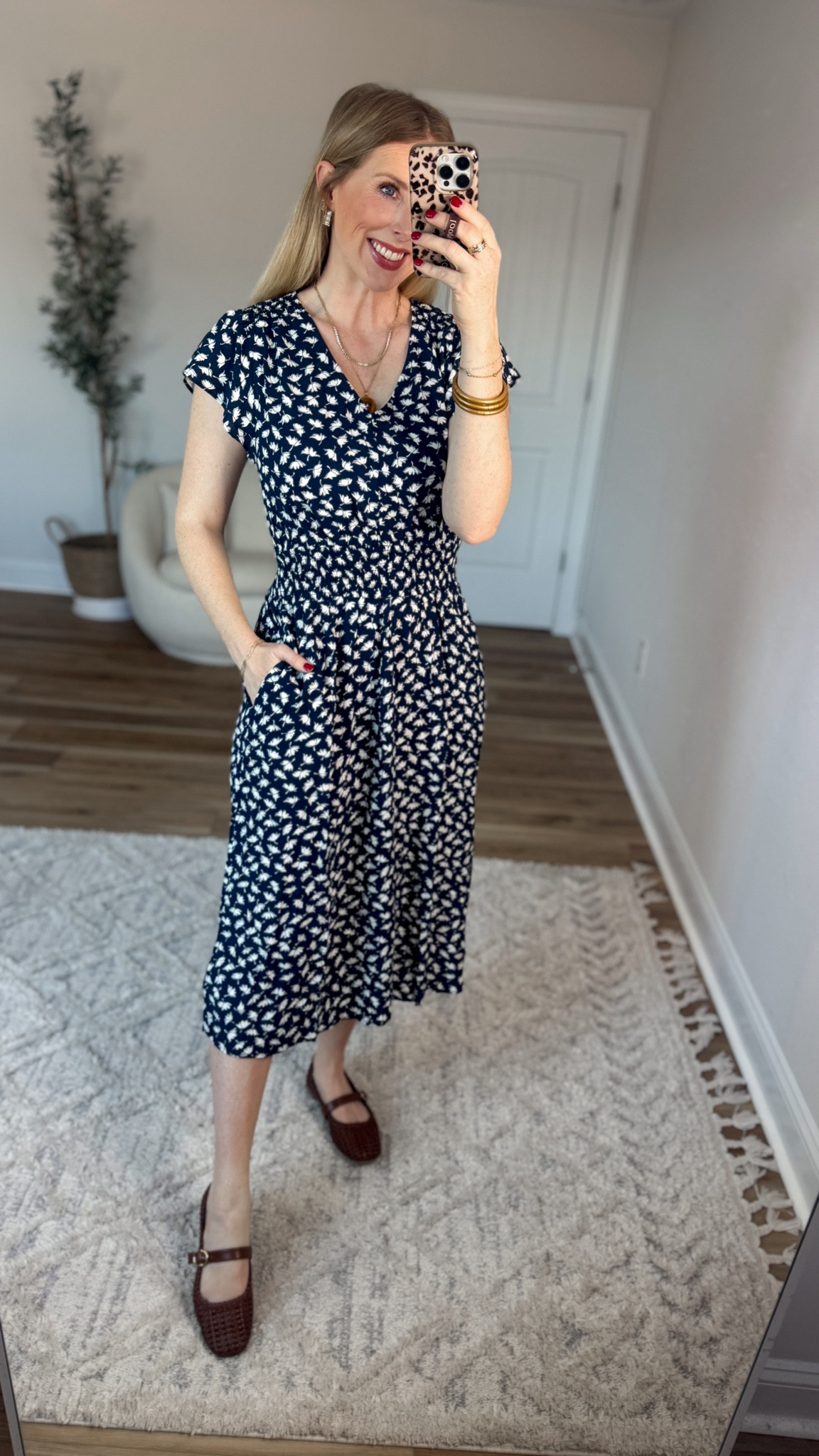 Weekend Walmart Wins try-on
Flutter sleeve midi dress- small 

#LTKootd #LTKFindsUnder50
