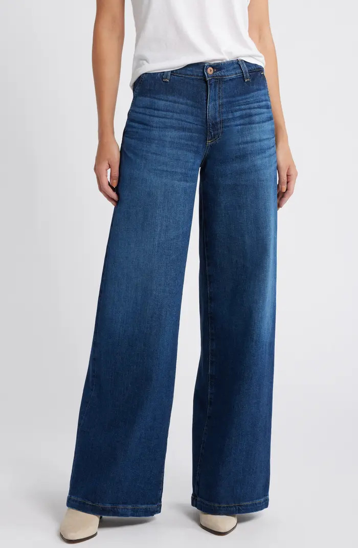 Stella Low Slung Palazzo Jeans | Nordstrom