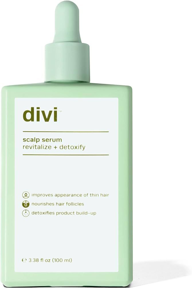 DIVI Scalp Serum, Revitalize and Detoxify, Aids Against Hair-Thinning, Nourishes Hair Follicles, ... | Amazon (US)