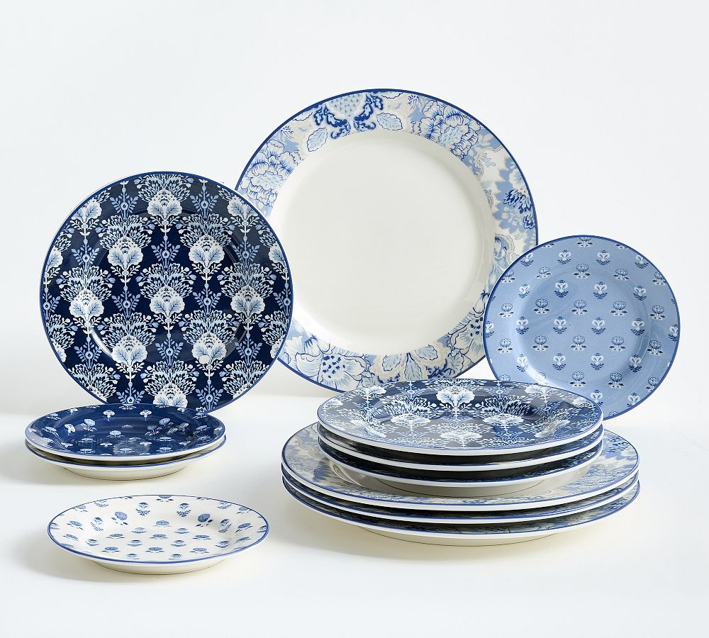 Kravet Arboretum Stoneware Dinnerware Sets | Pottery Barn (US)