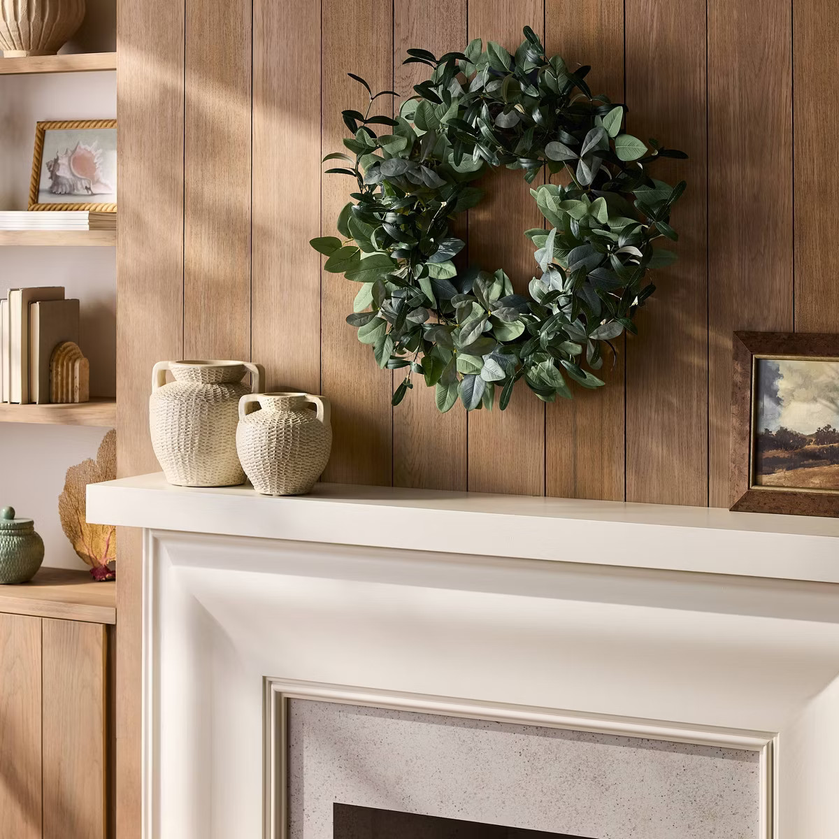 Mixed Herb Wreath - Threshold™ designed with Studio McGee | Target