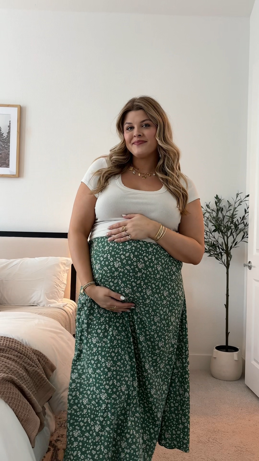 Gender Reveal Outfit, spring outfit, casual skirt, pretty spring outfit 

#LTKStyleTip #LTKSeasonal #LTKBump