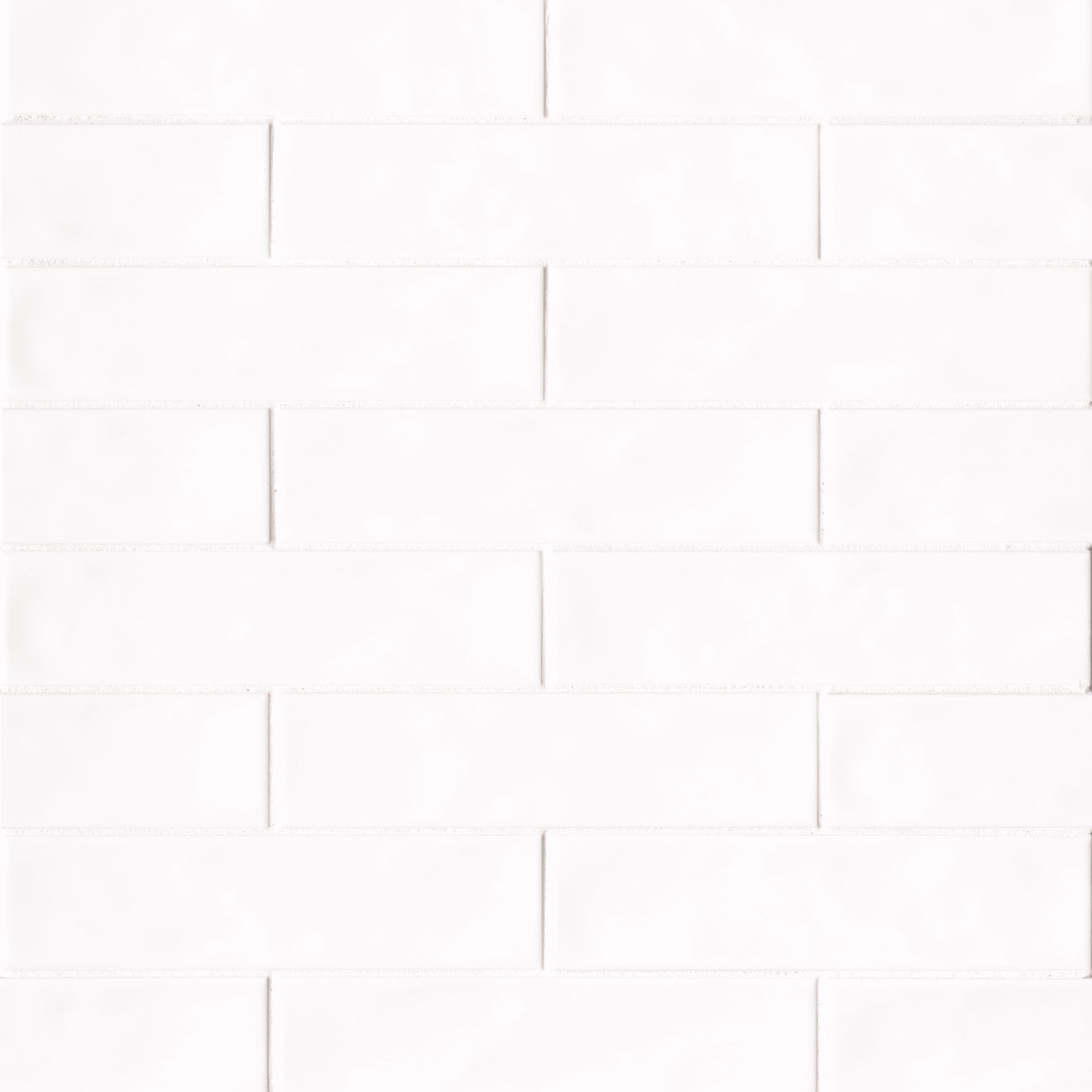 Sorrento 2.5" x 10.25" Ceramic Wall Tile in Bianco | Bedrosians Tile & Stone