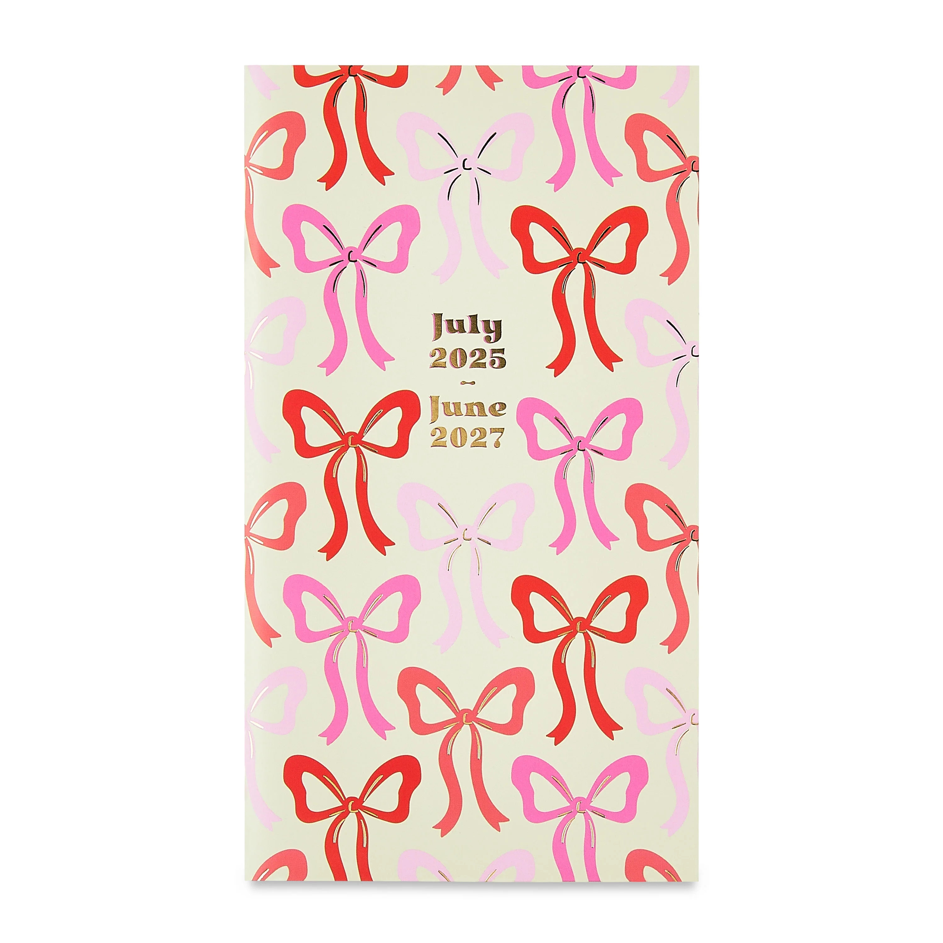 Pen+Gear 24-Month Monthly Pocket Planner, Bows, 3.75" x 6.75", Pink, July 2025 - June 2027 | Walmart (US)