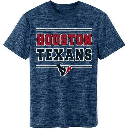 NFL Houston Texans Youth Short Sleeve Space Dye Tee | Walmart (US)