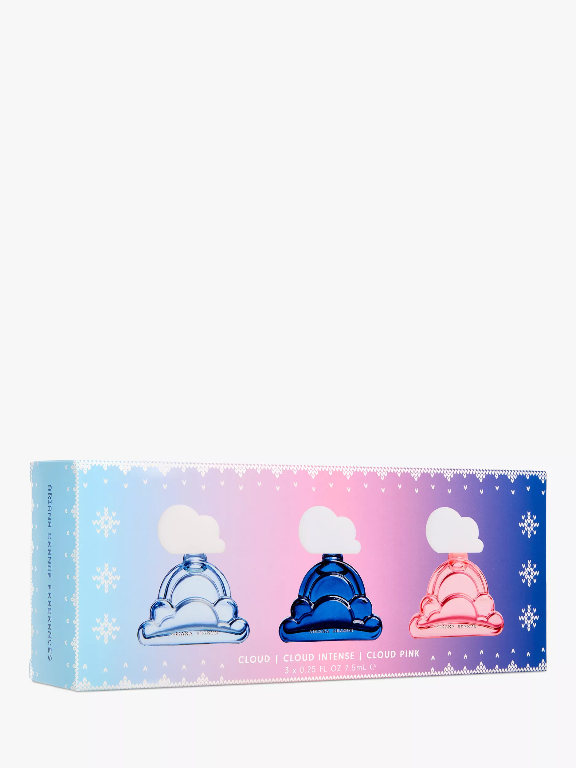 Ariana Grande Deluxe Mini Christmas Fragrance Gift Set, 3 x 7.5ml | John Lewis (UK)