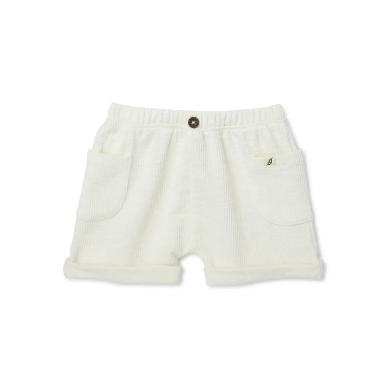 easy-peasy Baby Solid Knit Shorts, Sizes 0-24 Months | Walmart (US)
