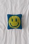 Happy Face Tufted Mini Throw Pillow | Urban Outfitters (US and RoW)