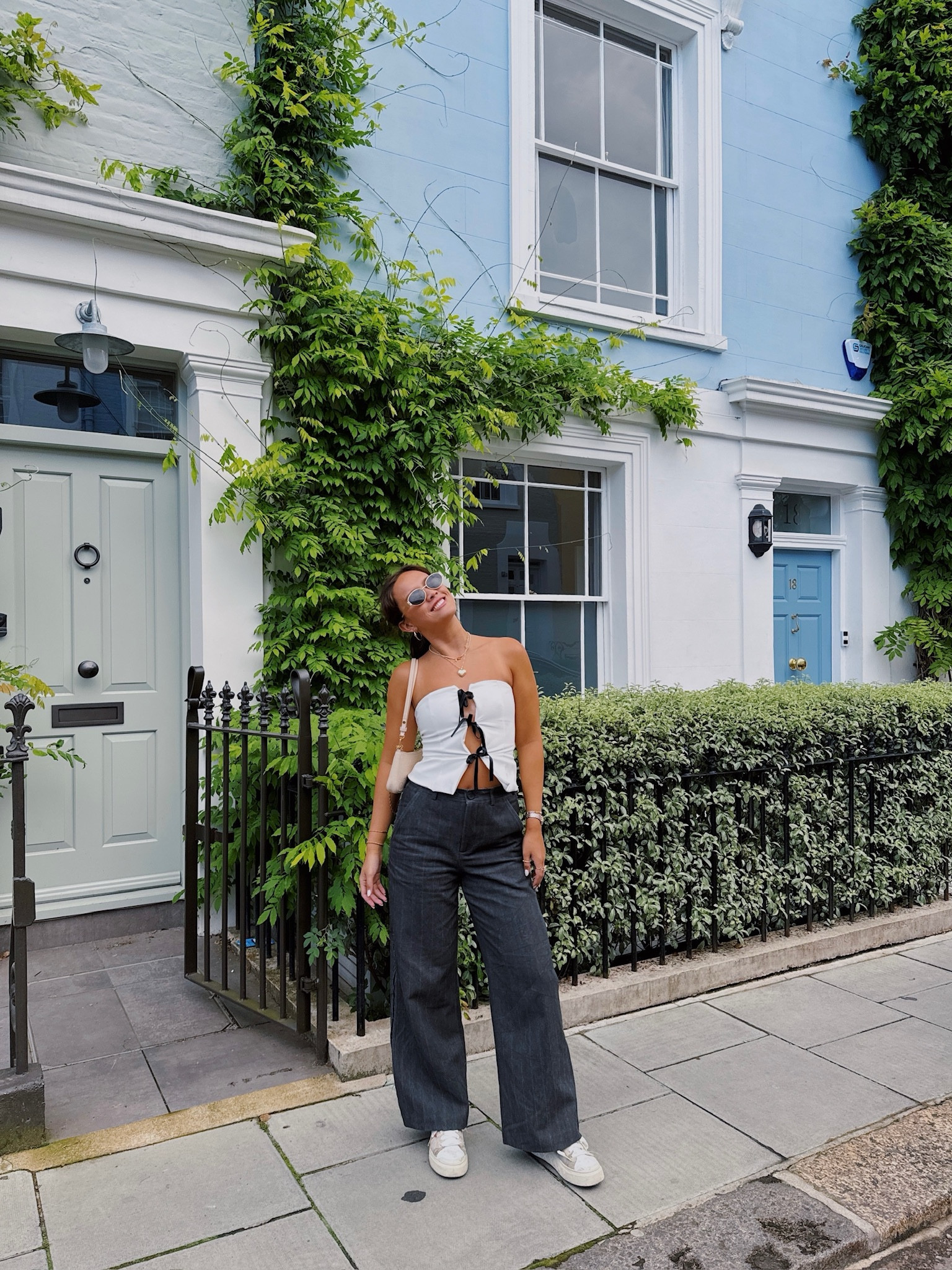 seeing all the sights in Notting Hill 🩵🍵☁️

#LTKTravel