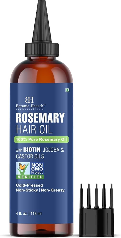 Botanic Hearth Rosemary Hair Oil for Hair & Scalp - 4 Fl Oz | Amazon (CA)