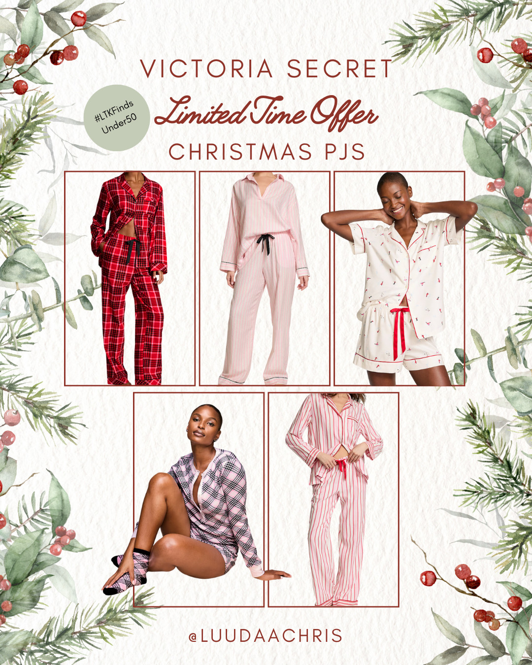 limited time offer - victoria secret flannel pajama sets!

get it while you can!!! 

 

#LTKSeasonal #LTKGiftGuide #LTKFindsUnder50
