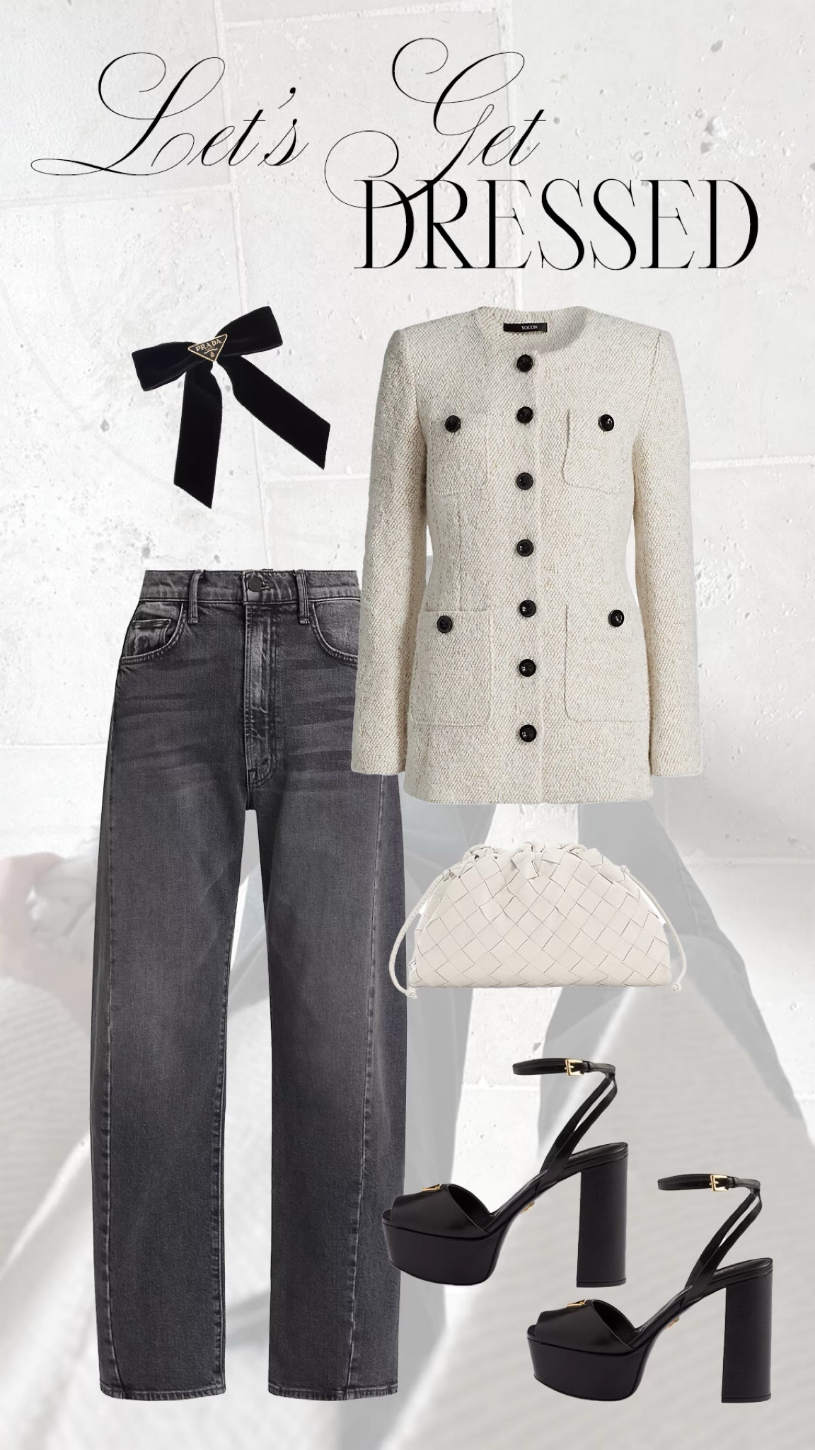 Wore this look last week and was obsessed. Classic and chic!