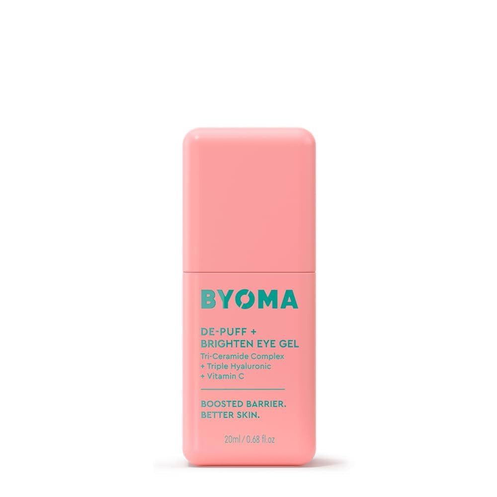 BYOMA De-Puff + Brighten Eye Gel - Lightweight Gel Eye Cream for Dark Circles, Puffiness & Wrinkl... | Amazon (US)