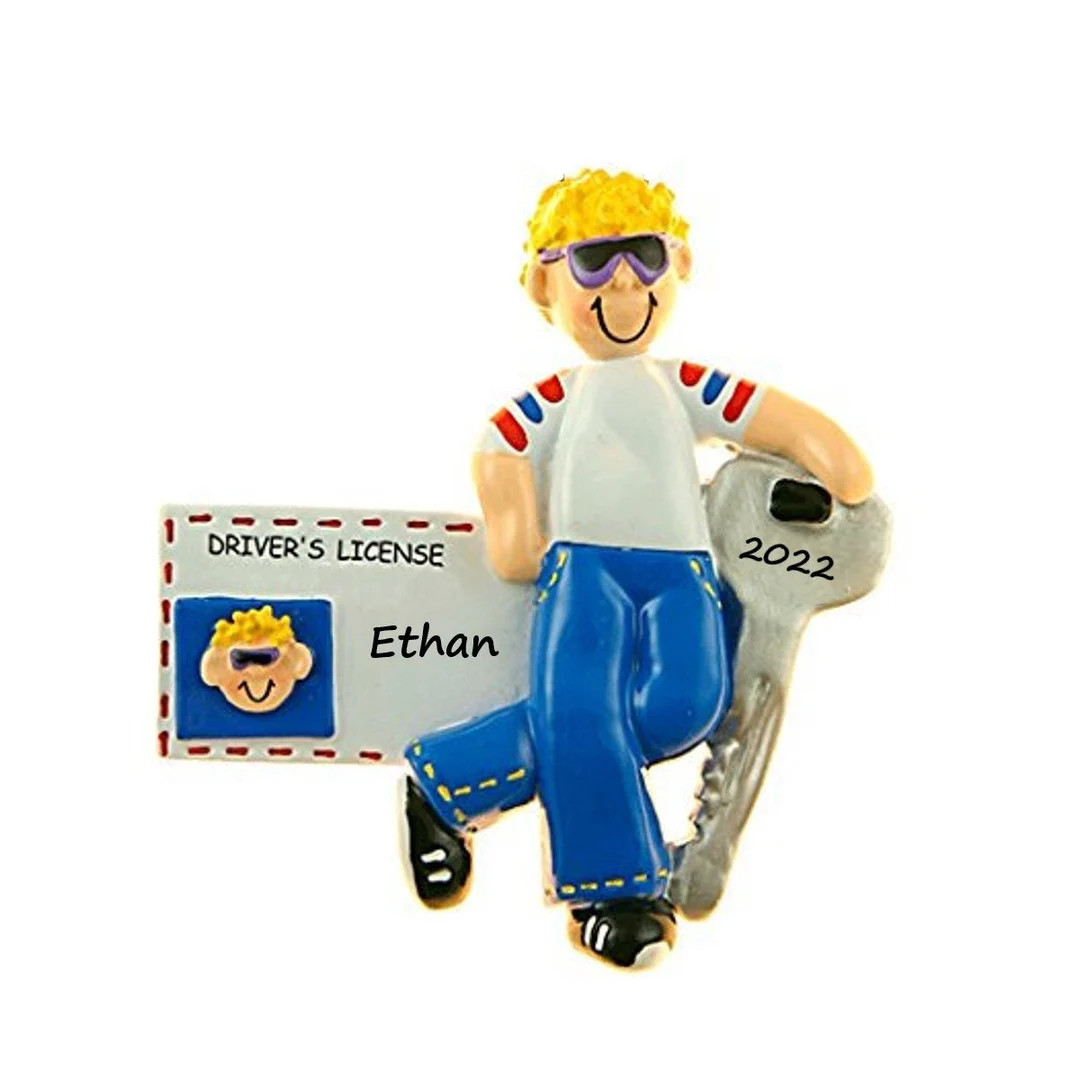 PERSONALIZED New Driver Ornament / Driver's License Christmas Ornament / Custom Gift for Teenage ... | Etsy (US)