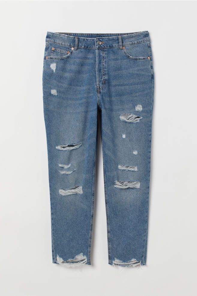 H&M+ Slim Mom Jeans Trashed | H&M (US)